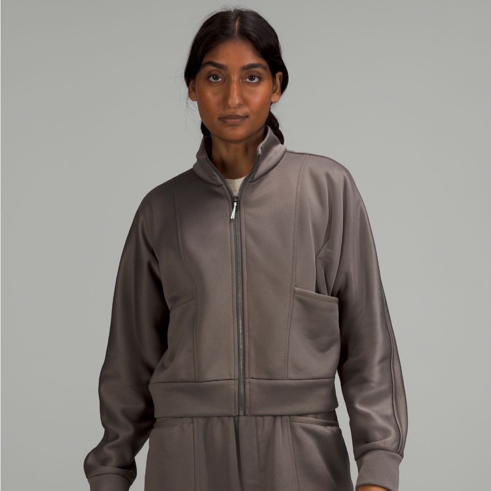 Lululemon LAB Women’s Fleece Track Jacket - Picture 2 of 12